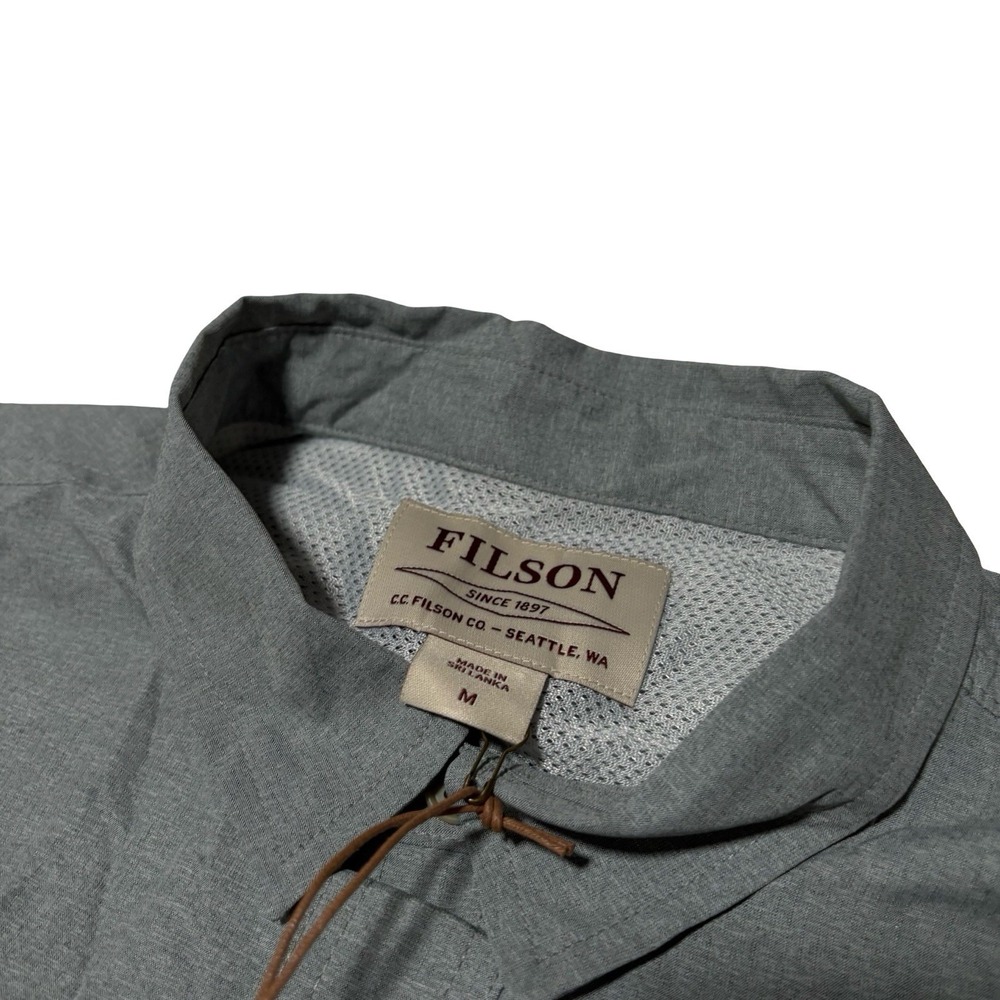 NWT Filson Men's Twin Lakes Short Sleeve Button Up Outdoor Sport Shirt M 23x31 - Picture 5 of 6